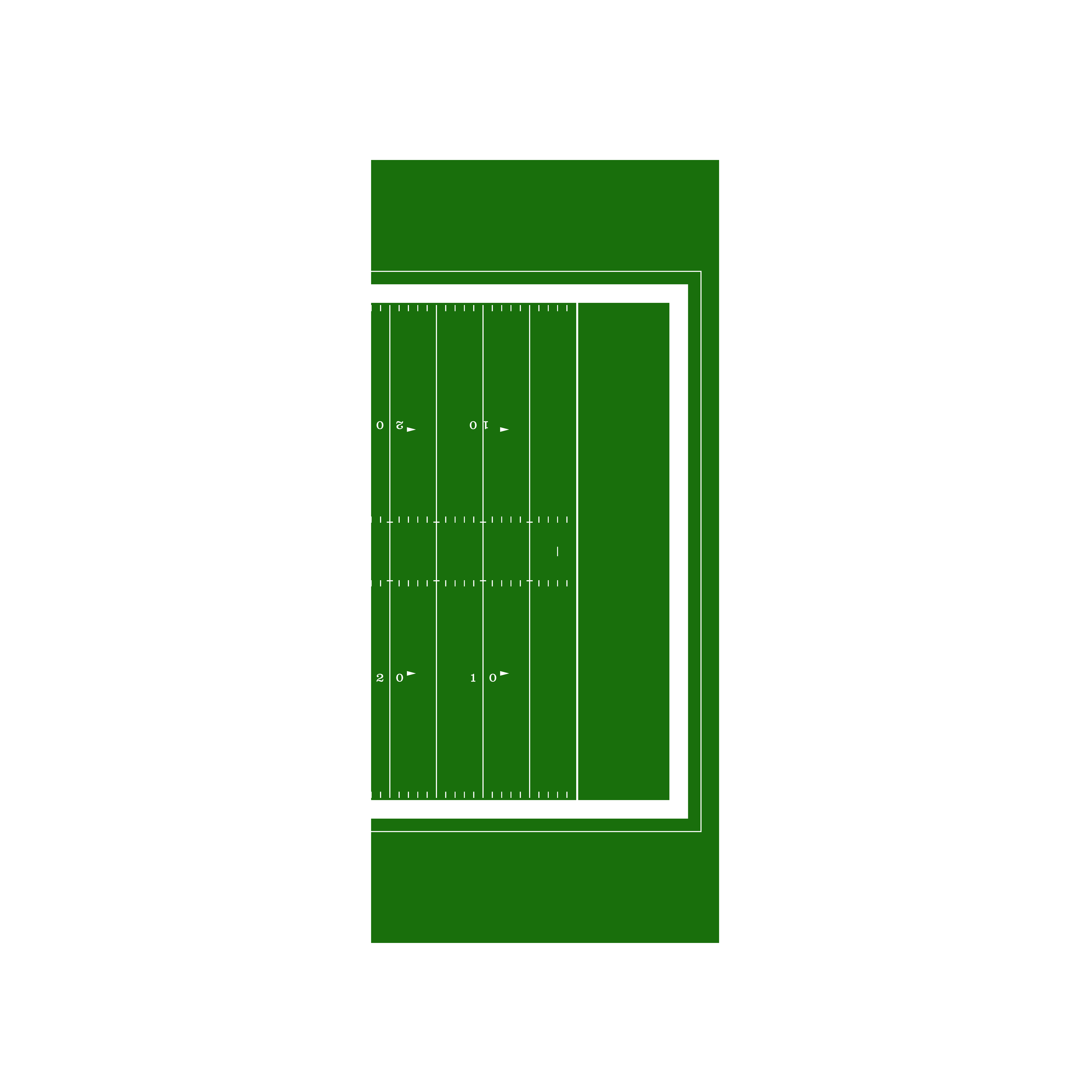 Red zone rendered from NFL Field